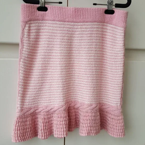 Love Shack Fancy ! Orchid Pink Heiress Mini Skirt - Picture 11 of 11